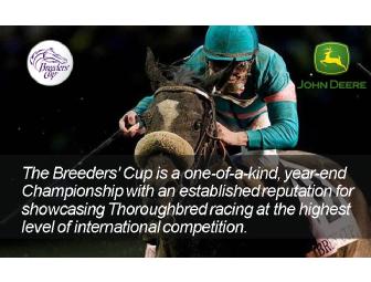 A Weekend Trip to The Breeder's Cup Races at Churchill Downs from John Deere!