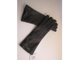 Coach Women's Cashmere Lined Leather Gloves