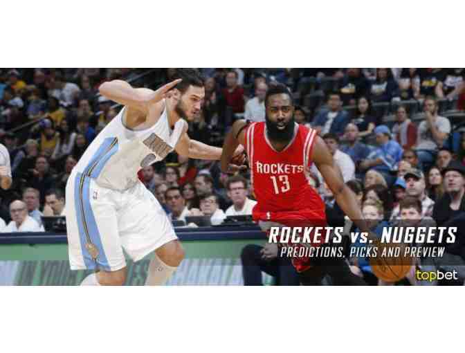 Houston Rockets tickets II - April 5, 2017 (set of two)