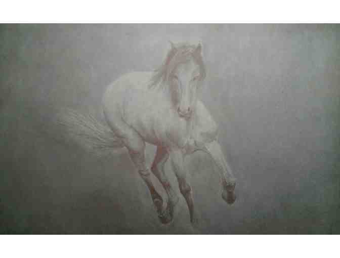 Pencil-on-Paper Horse Portraits