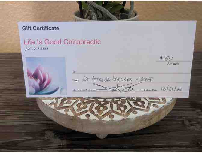 Life is Good Chiropractic Gift Certificate