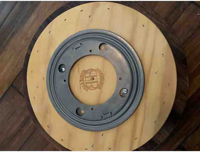 Wine Crate Panels 100% Handcraft Lazy Susan from Coppola Winery