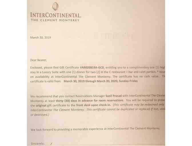 Intercontinental The Clement Monterey