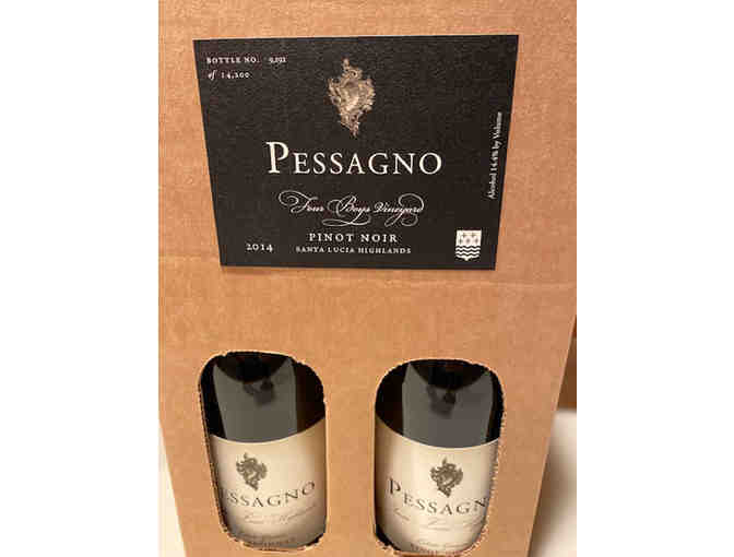 108.  2014 Pessagno Pinot Noir (2) bottles - Photo 1