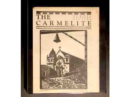 30 The Carmelite Newspaper July 3, 1929. Framed.