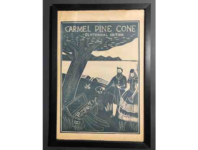 21. Carmel Pine Cone Centennial Edition - Aug 26, 1949, framed. - Photo 1