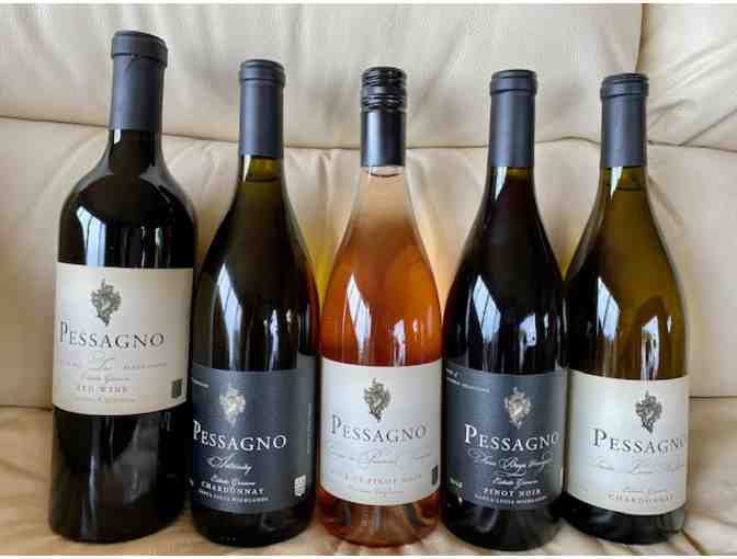 204. 5-Bottle PESSAGNO Wine Bundle - Photo 1