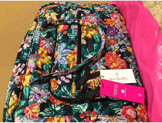 210. Vera Bradley Weekender Bag