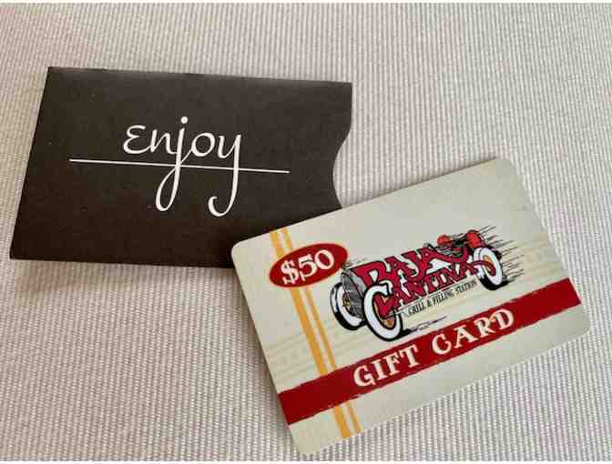 215. Two $50.00 gift certificates to Baja Cantina - Photo 1