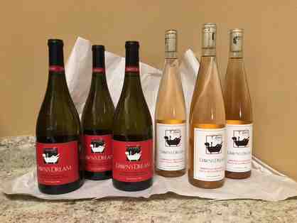 233. 6 Bottles of Dawn's Dream Rose and Chardonnay