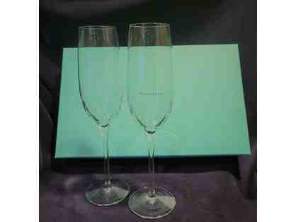 17. Tiffany and Co. Champagne Flute Set