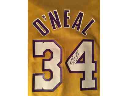 Shaquille O'Neal Los Angeles Lakers Signed Jersey