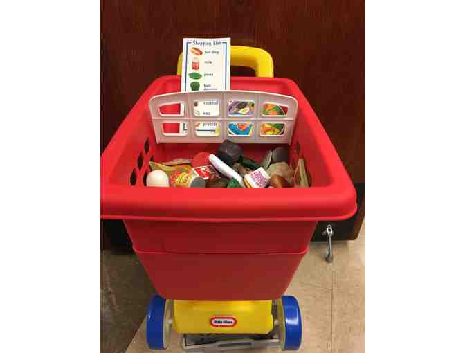 Little Tikes Shopping Cart with Toy Groceries