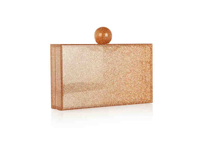 Charlotte Olympia - Perspex Glitter Clutch Box
