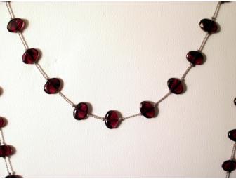 Garnet Necklace by Amy Eiges