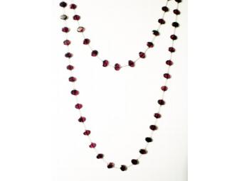 Garnet Necklace by Amy Eiges