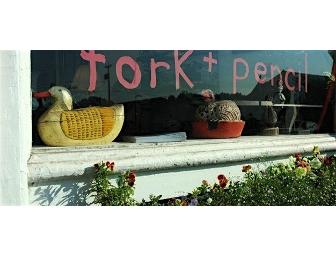 $100 Gift Certificate for Fork & Pencil