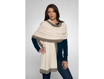 White + Warren Cashmere Travel Wrap