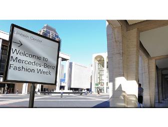 2 Invitations to September 2011 Mercedes-Benz Fashion Week