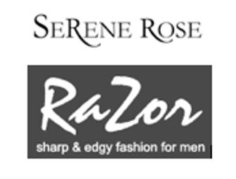 $100 Gift Certificate to Razor or Serene Rose