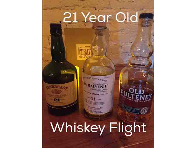 Travel Bar-21 Year Old Flight Whiskey for Two People