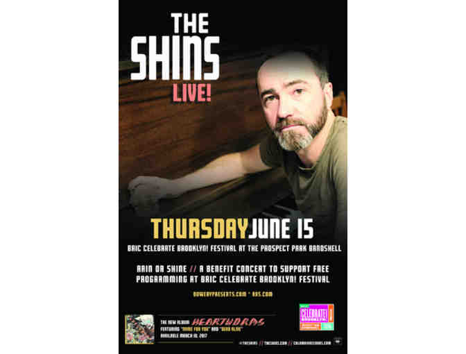 Celebrate Brooklyn! VIP tickets for The Shins at Prospect Park Bandshell
