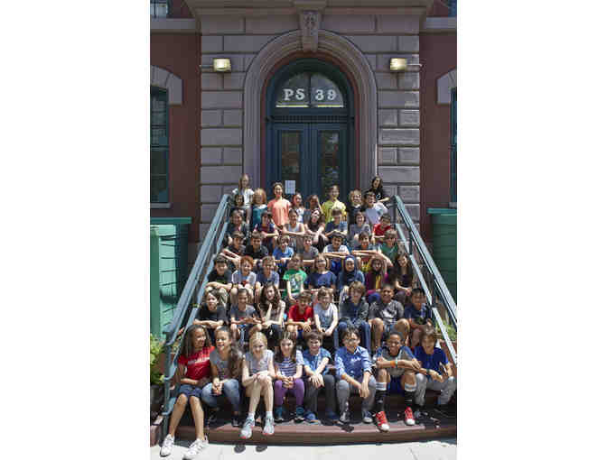 5th Grade Artwork - 5th Grade Hands, 2017, acrylic on canvas, 29 x 58 inches