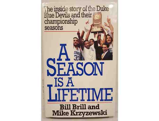 'A Season is a Lifetime' Book Autographed by Coach Krzyzewski