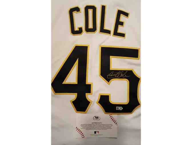 Pittsburgh Pirates Jersey Autographed by Gerrit Cole