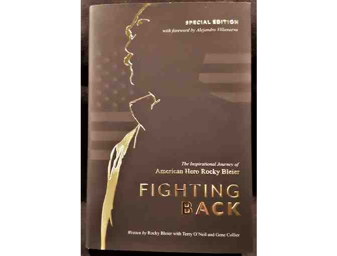 Rocky Bleier Autographed Special Edition of His Autobiography, 'Fighting Back'