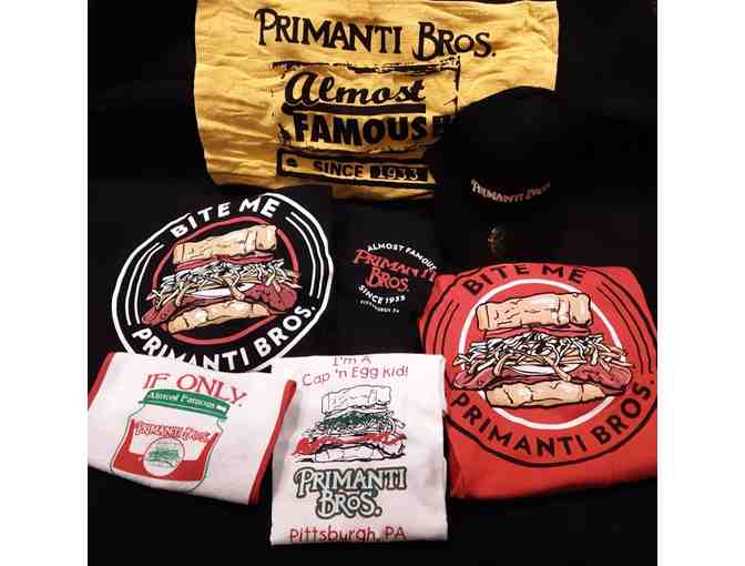 $50 Gift Card Plus T-shirts & More from Primanti Brothers