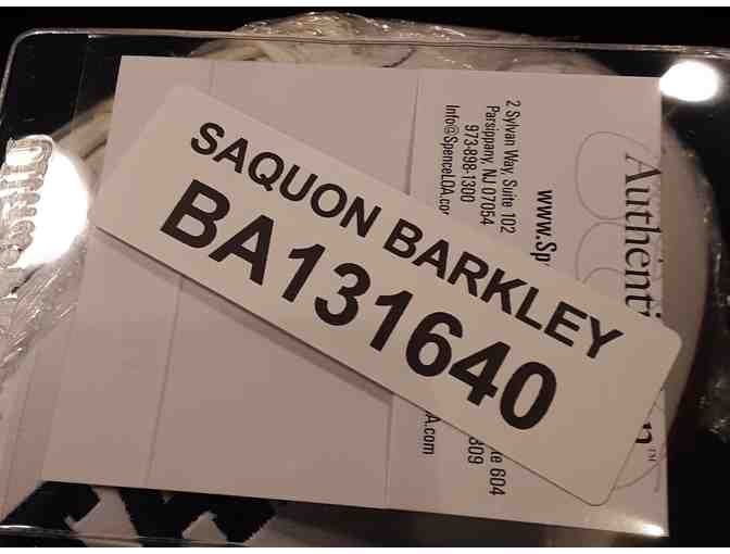 Saquan Barkley Autographed Penn State Football