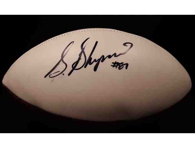 NFL NY Giants Football Autographed by Sterling Shepard