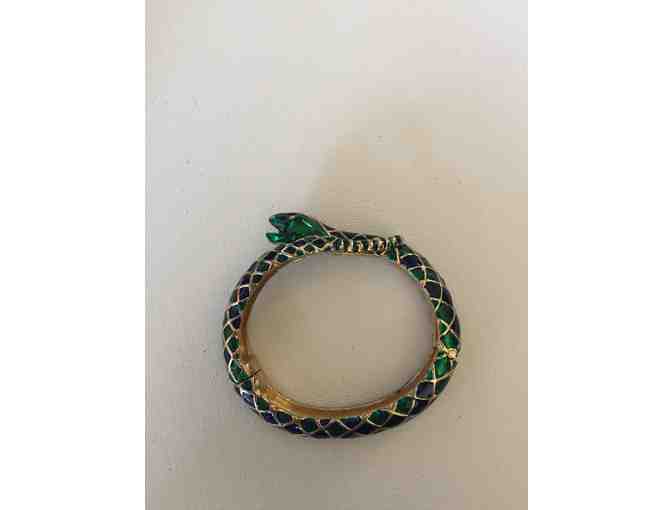 Mariko Enamel Snake Bracelet