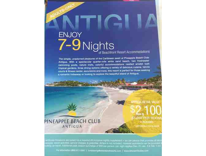 7-9 Nights at Pineapple Beach Club Antigua (Adults Only)