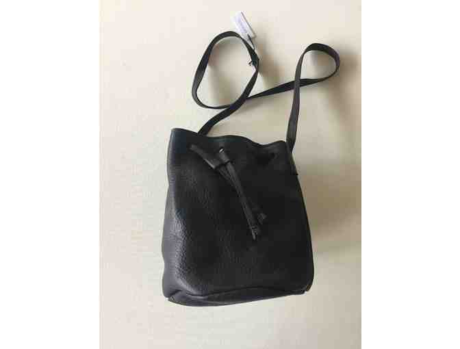 Primecut Black Leather Bag