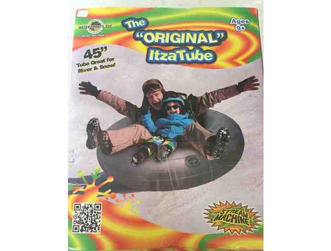 ItzaTube Inflatable Black Inner Tube Large 45' Diameter