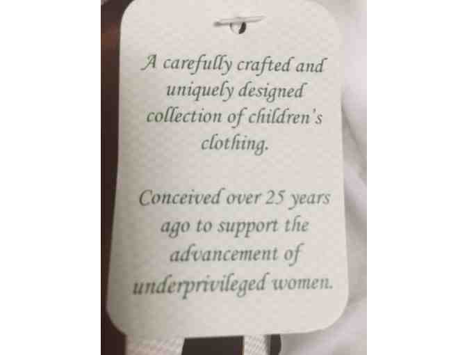 Isabel Garreton White Dress with Pearl Detail around the Neck (Size 8)