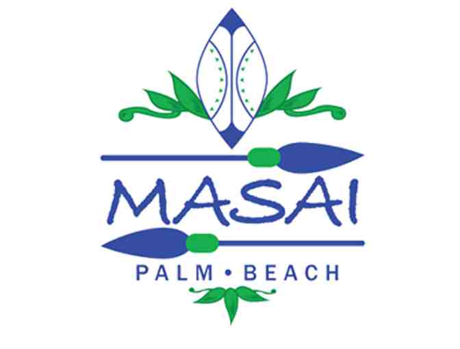 Masai Beaded Horse Brown and White Browband