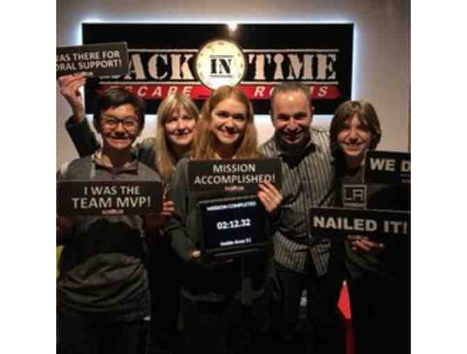 Back In Time Escape Rooms for up to 10