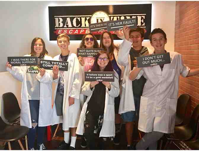 Back In Time Escape Rooms for up to 10