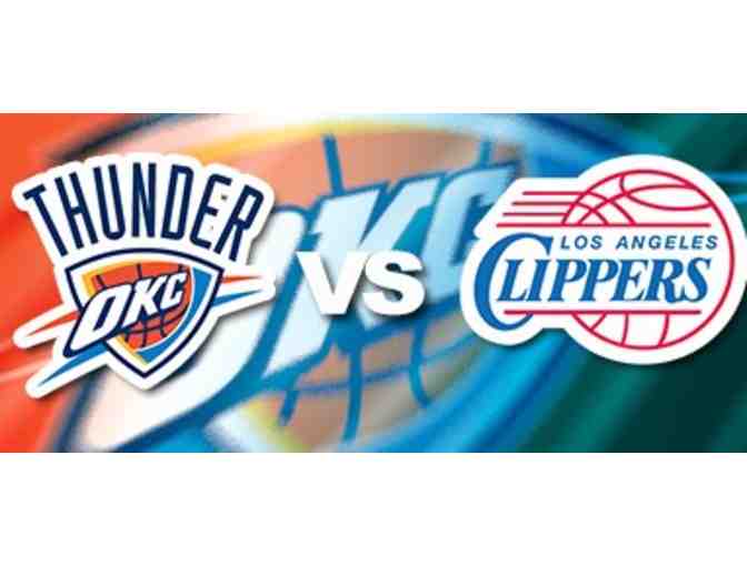 GREAT SEATS! Clippers vs Oklahoma City Thunder  for Two at Staples on Saturday 4/4
