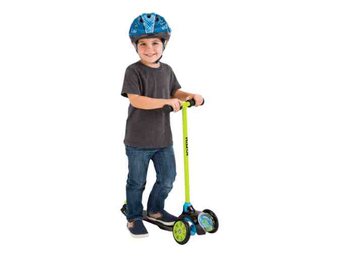 RAZOR Jr. T3 Scooter-Green with Blue
