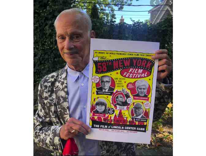 2020 New York Film Festival Poster by John Waters