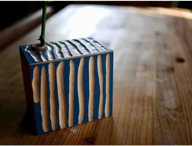 Ikebana Wooden Stem Vase by Eric Cournoyer