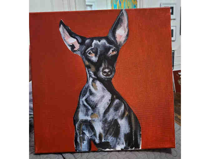 Oil Painting of Pet By Acclaimed NYC Artist