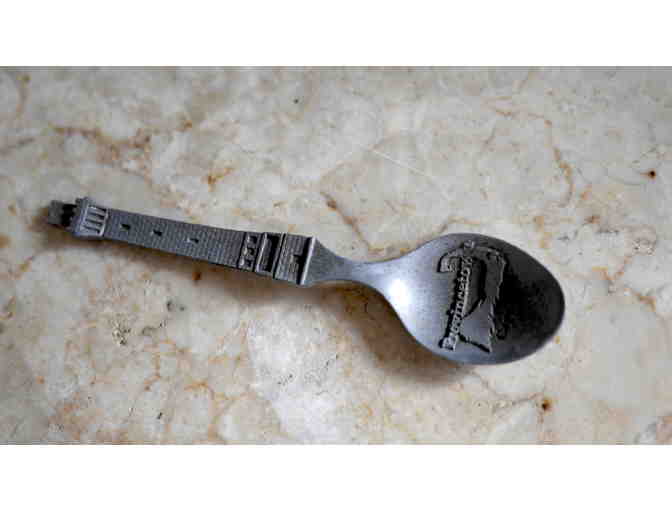 Pewter Provincetown Spoon with Pilgrim Monument Handle