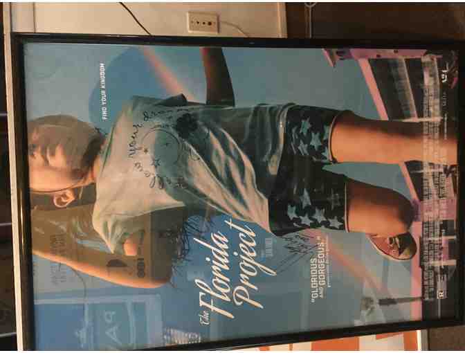 THE FLORIDA PROJECT Signed Poster