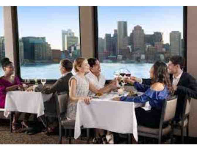 Dinner for 4 on board the Odyssey, Boston Harbor City Cruise's luxury dining cruise