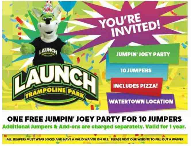 Launch - Jumpin' Joey Birthday Party